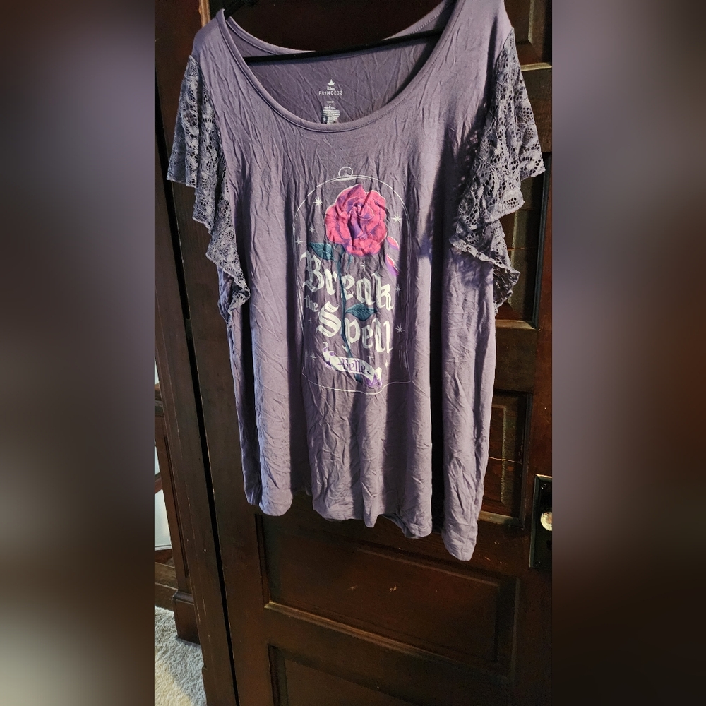 Torrid Disney Purple Women's Top Belle